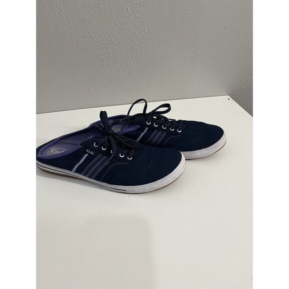 keds ortholite laced slide sneakers blue size 9.5 - Picture 2 of 10